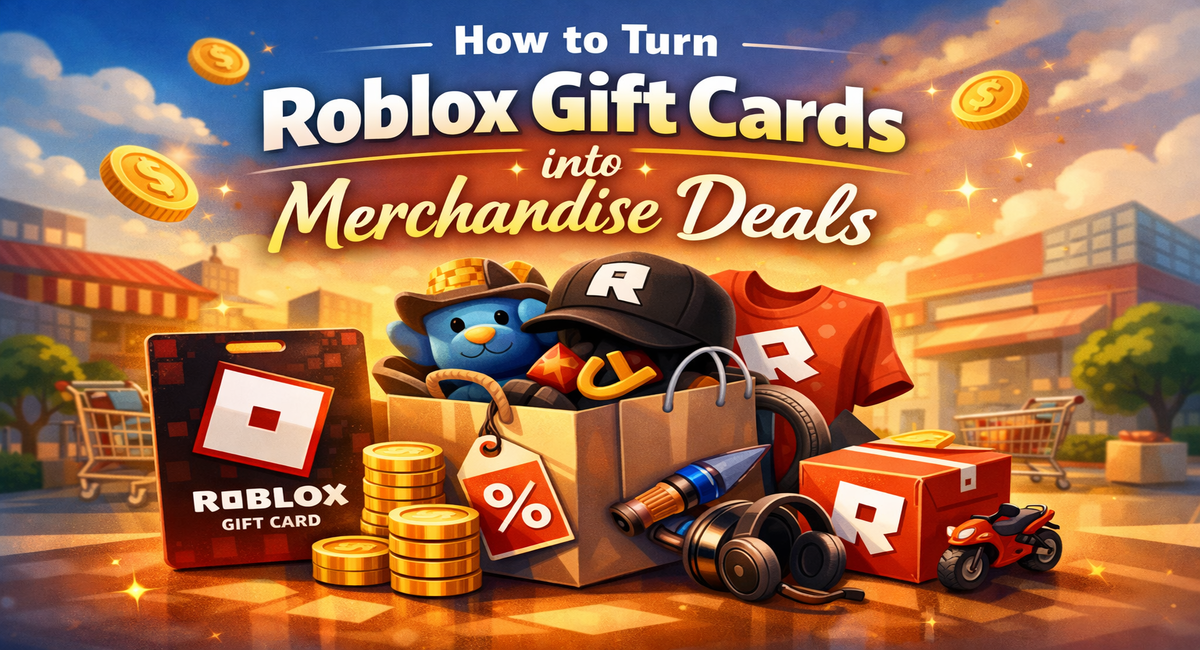 Turn Roblox Gift Cards into Deals