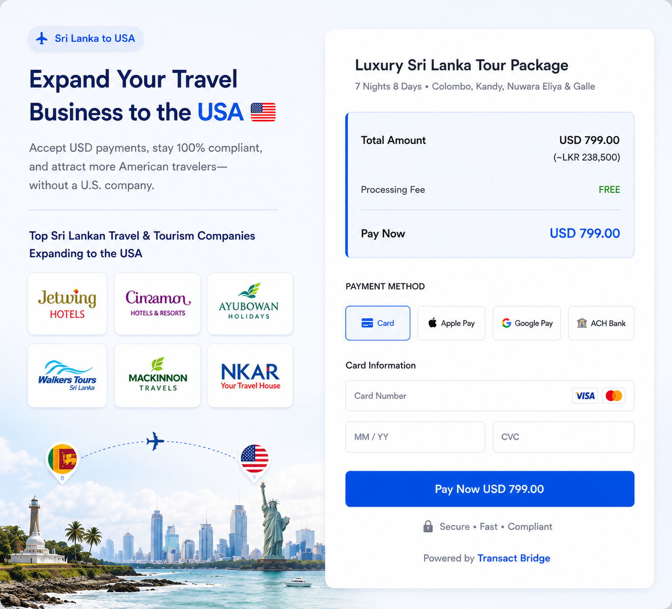 US Payment methods Image