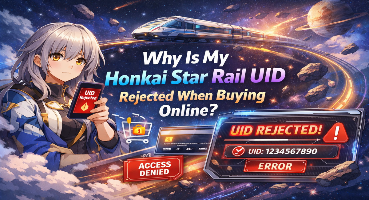Honkai Star Rail UID rejected error